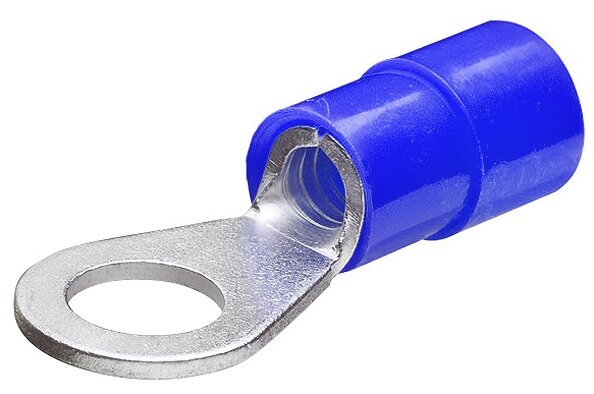 10Stk. Kabelschuh blau M8, 1,5-2,5mm² Kabel
