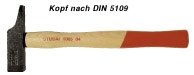 STUBAI - Tischlerhammer Kopf nach DIN 5109