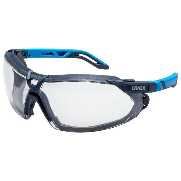 Uvex I-5 Schutzbrille, anthrazit/blau