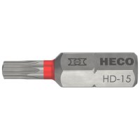 HECO-Drive Bit HD-15, rot, 1Stk.