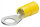 Kabelschuh, Ringform isoliert 4,0 - 6,0 mm², für 5mm Schrauben, gelb