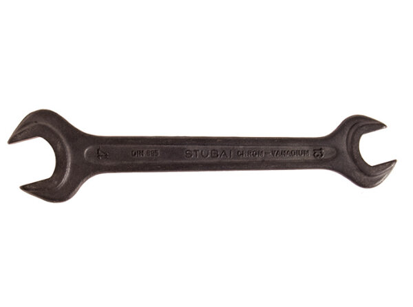 Gabelschlüssel DIN895 CV schwarz-brün. 6x7 mm Schlüsselweite