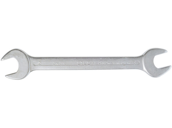 Gabelschlüssel DIN-3110, CV, verchromt 6x7 mm Schlüsselweite