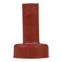 5Stk. Ersatzsauger für 30038, Gummi, 70mm, rot