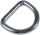 D- Ring passend für Halsriemen, 4cm breit