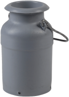 Milchkanne aus Kunststoff, 20 Liter Fassungsvermögen