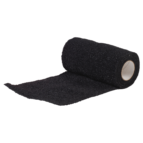 Flex-Wrap-Bandage, ca. 10cm breit, 4,5m lang, schwarz