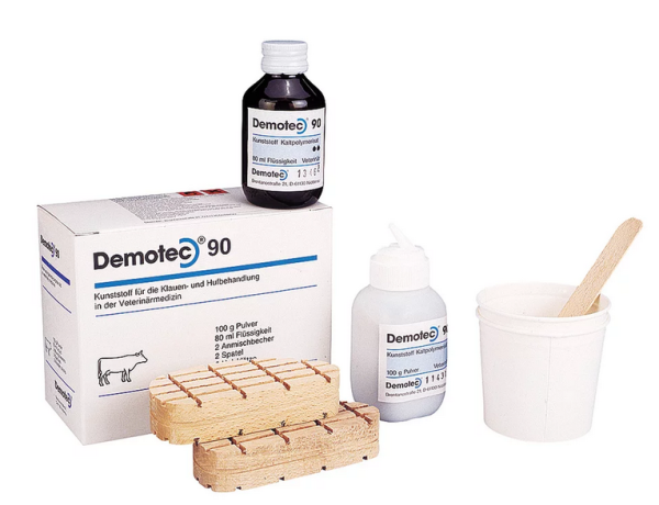 Demotec 90 Spezialkunsstoff zur Klauenbehandlung | 2 Behandlungen