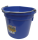 Flachrückeneimer aus Kunststoff, Fassungsvermögen ca. 20 Liter, blau