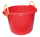 Allzweckeimer aus speziellem Kunststoff, ca. 70 Liter, rot