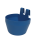 Trinkbecher und Futternapf aus Kunststoff, 300ml, blau