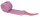 Fleece-Bandagen, ca. 10cm x 3.5m, rosa (4 Stk.)