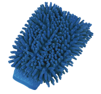 Staubhandschuh aus Mikrofaser, blau