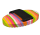 Kunststoffstriegel im Regenbogen-Design, 12.7 x 8.8cm