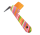 Hufkratzer im Regenbogen-Design, 15.2cm