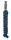 Fuehrstrick PP mit Panikhaken, 200cm, schwarz-tuerkis-blau